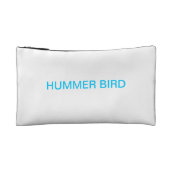 ハチドリの化粧品のバッグ コスメティックバッグ (裏面)