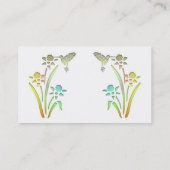 ハチドリの名刺 名刺 (裏面)