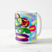 ハチドリの春 コーヒーマグカップ (正面右)