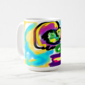 ハチドリの春 コーヒーマグカップ (正面左)