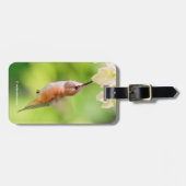 ハチドリの花の蜜 ラゲッジタグ