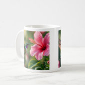 ハチドリの花 コーヒーマグカップ (正面左)