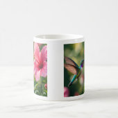 ハチドリの花 コーヒーマグカップ (中央)