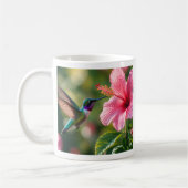 ハチドリの花 コーヒーマグカップ (左)