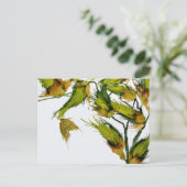 ハチドリの蝶(蝶) ポストカード (スタンド正面)