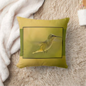 ハチドリの装飾用クッション クッション (ブランケット)