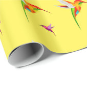 ハチドリの避難所の明るいギフトの包装紙 ラッピングペーパー (ロールコーナー)