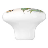 ハチドリの鳥によっては野性生物動物のノブが開花します セラミックノブ (側面)