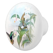 ハチドリの鳥によっては野性生物動物のノブが開花します セラミックノブ (右)