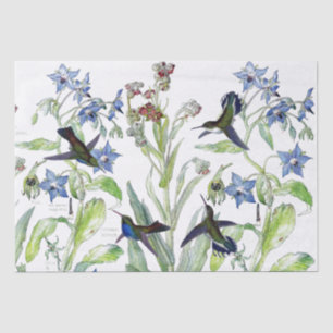 ハチドリの鳥によってStarflowerはティッシュペーパーが開花します 薄葉紙
