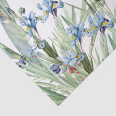ハチドリの鳥のアイリス花の慈悲のティッシュペーパー 薄葉紙 (詳細)