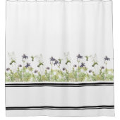 ハチドリの鳥のオダマキ(植物)によってはシャワー・カーテンが開花します シャワーカーテン (正面)