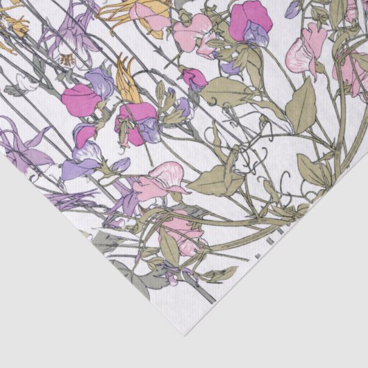 ハチドリの鳥のスイートピーによってはティッシュペーパーが開花します 薄葉紙 (詳細)