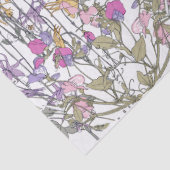 ハチドリの鳥のスイートピーの花のティッシュペーパー 薄葉紙 (詳細)