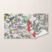 ハチドリの鳥の天国のBathタオルセット バスタオルセット (ハンドタオル)