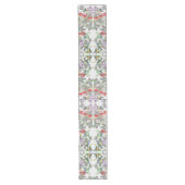 ハチドリの鳥の花園のテーブルのランナー ロングテーブルランナー (正面)