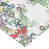 ハチドリの鳥の花園のテーブルのランナー ロングテーブルランナー (コーナー)