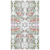 ハチドリの鳥の花園のテーブルクロス テーブルクロス (正面)