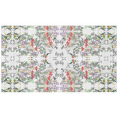 ハチドリの鳥の花園のテーブルクロス テーブルクロス (正面(横))