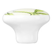 ハチドリの鳥の蘭の花の花の庭のノブ セラミックノブ (側面)