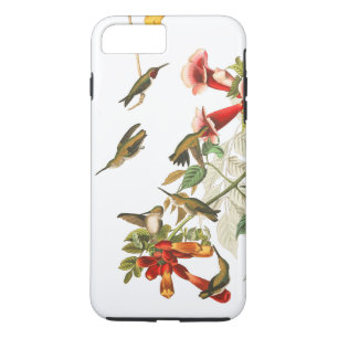 ハチドリの鳥の野性生物によってはiPhone 7の箱が開花します iPhone 8 Plus/7 Plusケース