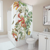 ハチドリの鳥の野性生物のAudubonのシャワー・カーテン シャワーカーテン (インサイチュ)