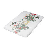 ハチドリの鳥の野性生物動物の葉のバス・マット バスマット (アングル)