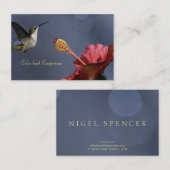 ハチドリのibiscusの名刺 名刺 (正面/裏面)