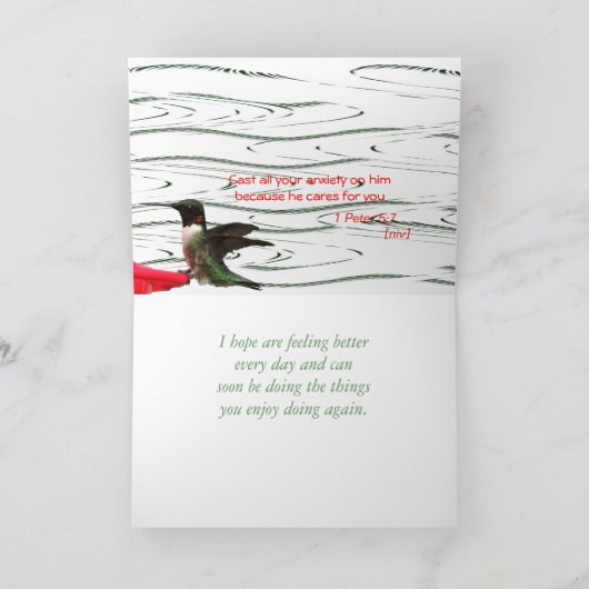 ハチドリオス8891-カスタマイズ任意の大事な行事 カード (内部)