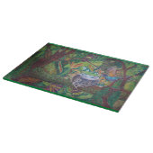 ハチドリガラス切断板 カッティングボード (角)