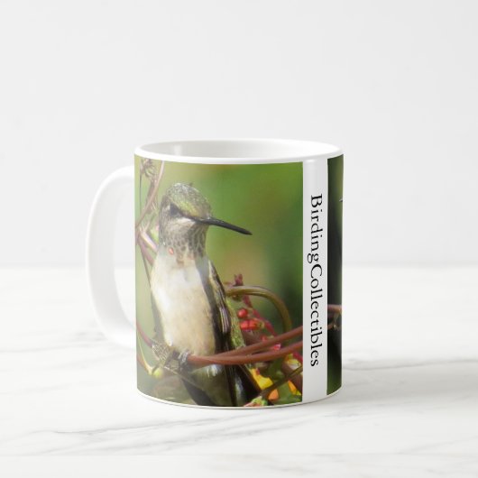 ハチドリコーヒーマグバイバーディングコレクションブルズ コーヒーマグカップ (正面左)