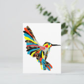 ハチドリスケッチ ポストカード (スタンド正面)