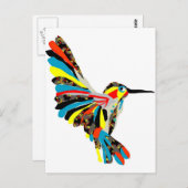 ハチドリスケッチ ポストカード (正面/裏面)
