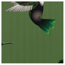 ハチドリデザイナー生地 ファブリック