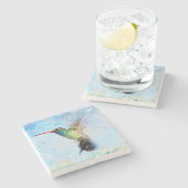 ハチドリ五獣、鳥瓦五獣 ストーンコースター (横)