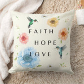 ハチドリ信仰 クッション (ブランケット)