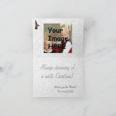 ハチドリ及びオーナメント シーズンカード (内部)