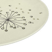 ハチドリ及びタンポポ カッティングボード (角)