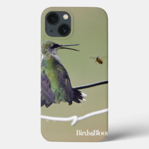 ハチドリ及び蜂蜜の蜂 iPhone 13ケース