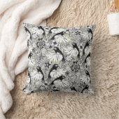 ハチドリ天国シダ クッション (ブランケット)