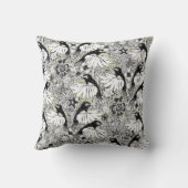 ハチドリ天国シダ クッション (裏面)