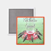 ハチドリ7 カスタマイズ- マグネット (正面/裏面)