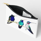 ハチドリ アクセサリーポーチ (見開き)