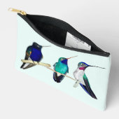 ハチドリ アクセサリーポーチ (見開き)