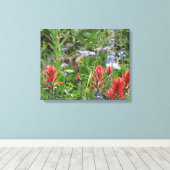 ハチドリ キャンバスプリント (インサイチュ (ウッドフロア))