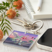 ハチドリ キーホルダー (正面右)