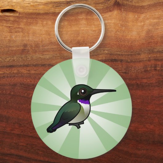 ハチドリ キーホルダー (裏面)