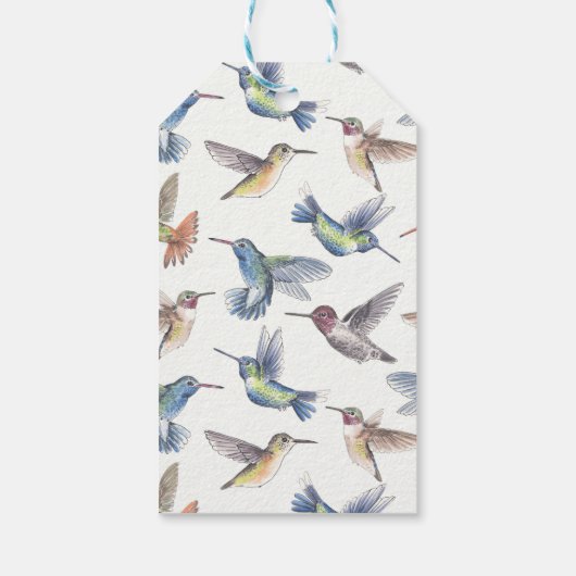 ハチドリ ギフトタグ (裏面)