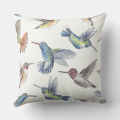 ハチドリ クッション (裏面)