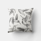 ハチドリ クッション (裏面)